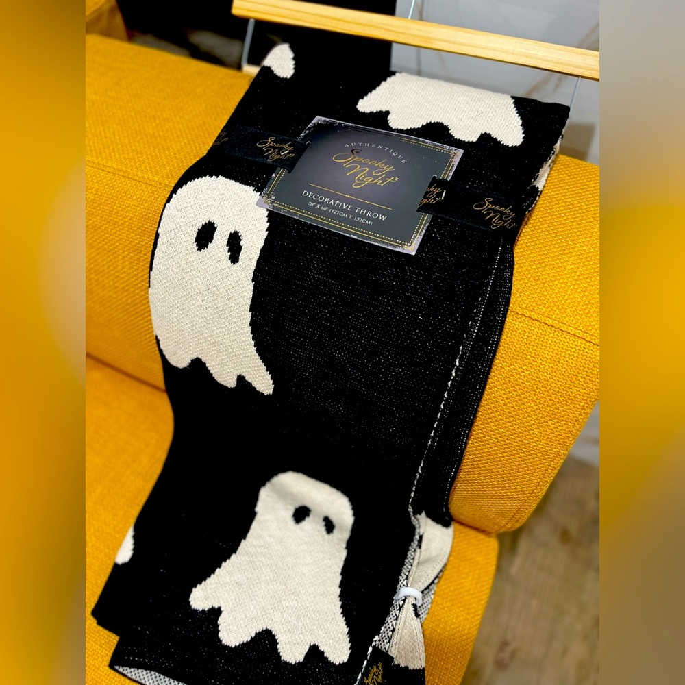 Home goods spooky ghost blanket